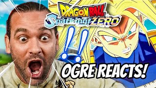 Ogre Reacts Dragonball Sparking Zero GAMEPLAY REACTION [upl. by Kendricks]