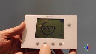 Thermostat eco radio system FRISQUET [upl. by Dwaine]