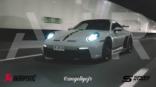 PORSCHE GT3 992 ft AKRAPOVIC EXHAUST  FILM BY ANGELIYOJR [upl. by Cosenza]