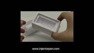 48 Insulin vial storage containers plastic trays pp blister tray for glass vial 3ml 5ml 10ml vial [upl. by Laddie]