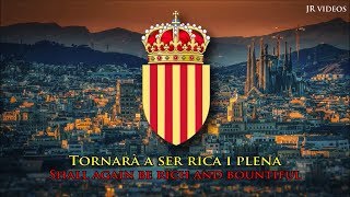 Anthem of Catalonia CAEN lyrics  Himne nacional de Catalunya [upl. by Sik]