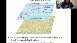 Ch06J Geostrophic Winds Gradient Winds [upl. by Lois]