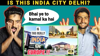 PAKISTANI REACTION ON Inside the New India Exploring Aerocity Delhi  Delhi Gurgaon DelhiCafe 🇮🇳 [upl. by Ahseiyt]