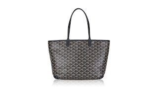 Goyard Goyardine Artois PM Noir [upl. by Allemaj]