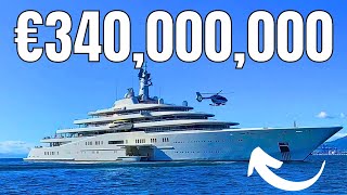 The Real Cost of Owning Roman Abramovichs Yacht ECLIPSE [upl. by Niveg]