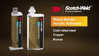 Introduction to 3M™ Metal Bonder DP8407 NS [upl. by Atalayah]