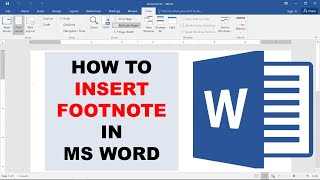 How To Insert a Footnote in Word 2024 [upl. by Tigges]