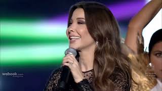 Nancy Ajram  New Year full performance Riyadh  20232024 [upl. by Lebazej]