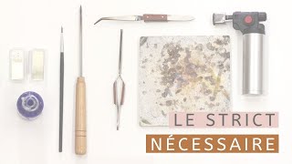 Apprendre à souder ses bijoux  le matériel de base essentiel [upl. by Ertha]