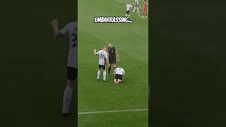 3 Glentoran players go down in 25 minutes 🫣😬 Embarrassing Football EmbarrassingMoments Shocking [upl. by Adnylem554]