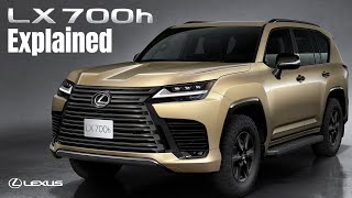 New 2025 Lexus LX 700h Explained [upl. by Resneps900]