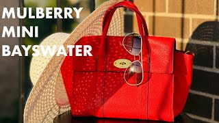 MULBERRY MINI BAYSWATER REVIEW  7 Years Wear amp Tear [upl. by Leitnahs665]