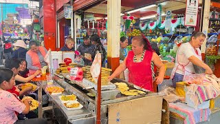 Conocí la comida MÁS BARATA de la Central de Abastos de Toluca [upl. by Lyrred]