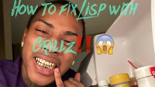 How to fix lisp with Grillz [upl. by Cumine]