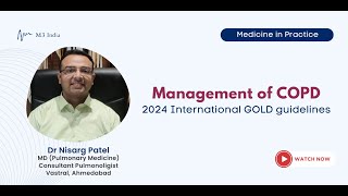 MIP COPD Management as Per Latest GOLD Guideline Dr Nisarg Patelmedicalonlineindia medicaldoctor [upl. by Ekeiram327]