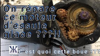 reparation du moteur dessuie glace clio [upl. by Oivalf249]