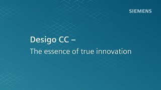 Desigo CC – True innovation teaser [upl. by Haman]