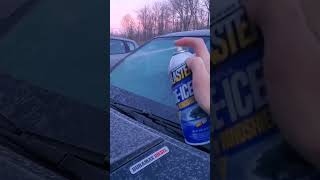 Blaster DeIcer for Windshields Clean your windshield the easy way [upl. by Bowra]