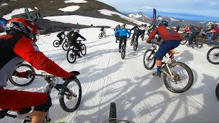 LA COURSE DE VTT LA PLUS FOLLE  500 Riders en même temps [upl. by Relyt]