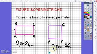 figure isoperimetriche equivalenti congruenti [upl. by Eittod]