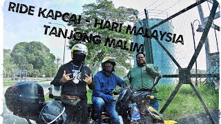 Ride Kapcai  Hari Malaysia 2023  Tanjong Malim Perak [upl. by Creamer639]