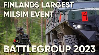 Finlands largest airsoft milsim event Battlegroup 2023 aftermovie [upl. by Petrick]