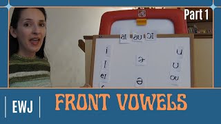 Pronunciation of English Vowel Sounds  Front Vowels Part 1 [upl. by Padget13]