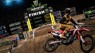 Ken Roczen 94  SX The Game 2018  Anaheim 2  2017  Main Event 450  Full Race [upl. by Avirt]