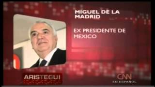 De la Madrid entrevistado por Aristegui [upl. by Ibrad]