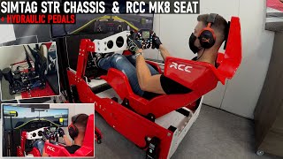 Simtag STR Sim Racing Chassis  Formula amp Prototype Driving Position  RCC Seat  DBox 4250i [upl. by Machutte]