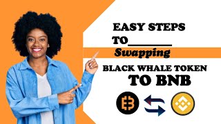 How To Convert BLK Black Whale Token Real 💯 How To Swap BLK Token To BNB Successfully ✅ [upl. by Ardnuasal401]