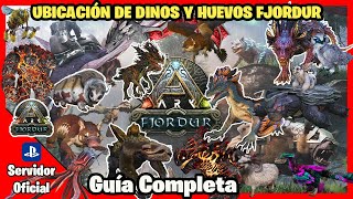 Ubicación de los mejores dinos de FJORDUR  Guía Completa [upl. by Freemon]