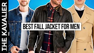 Best Fall Jackets for Men 2022  Best Autumn Jackets  Bombers Trench Denim  more [upl. by Ultima180]