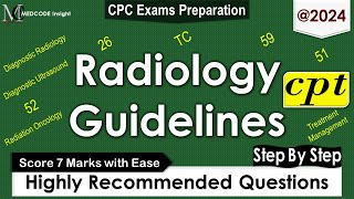 CPT Radiology Guidelines Related Questions [upl. by Loveridge]