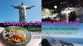 Conheça o cristo redentor pelo trem do corcovado no rio de janeiro [upl. by Oirrad]