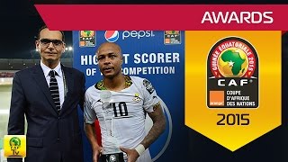 Pepsi highest scorer of the Competition  AYEW GHANA  Orange AFCON 2015 [upl. by Nitsew121]