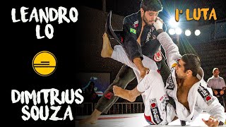 1ª LUTA LEANDRO LO VS DIMITRIUS SOUZA  SEASON 1  MIDDLEWEIGHT GRAND PRIX [upl. by Norehs]