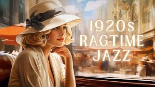 Ragtime Jazz 1920s Traditional Fox Trot  Vintage Dance Music Playlist [upl. by Nanreik]