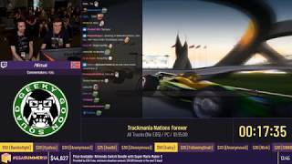 ESA Summer 2019  Trackmania Nations Forever All Tracks No E05 Speedrun [upl. by Saidnac1]