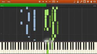 F Chopin  Étude Op 10 No 3 quotTristessequot Synthesia Piano Tutorial [upl. by Ambler753]