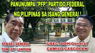 OATHTAKING PFP General CAMILO CASCOLAN Marcos appointed DOH undersecretary [upl. by Louie217]