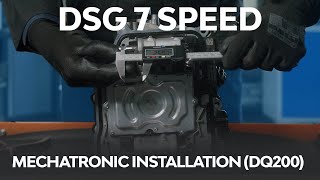 DSG 7 Speed Mechatronic Installation DQ200 [upl. by Notaes]