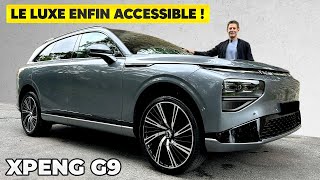 Essai Xpeng G9 – Le LUXE enfin accessible [upl. by Kentigerma44]