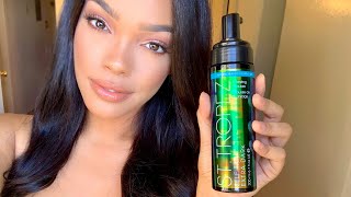 SELF TANNING FOR THE FIRST TIME St Tropez EXTRA DARK honest review Tips fo self tanning [upl. by Notsahc]