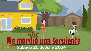 🔴Misionero Adventista Niños  Sábado 20 de Julio de 2024 Me Mordió una Serpiente [upl. by Bahr]