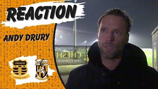 Reaction  Andy Drury  Cheshunt FC 32 Folkestone Invicta  Isthmian Premier Division [upl. by Misha]