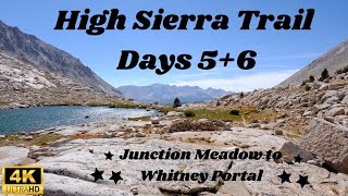 High Sierra Trail Days 56 Solo Backpacking [upl. by Naras396]