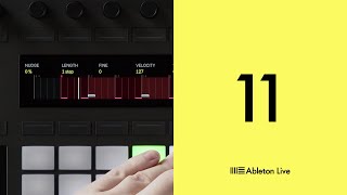 Ableton Live 11 Chance tools on Push [upl. by Semadar]