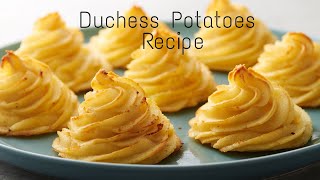 Duchess Potatoes Recipe  How To Make Mashed Potatoes Swirls  Best Duches Potatoes Recipe [upl. by Magas989]