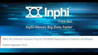 400G ZR Coherent Transport Plug for IPoDWDM Applications in Switches and Routers [upl. by Yrellam417]